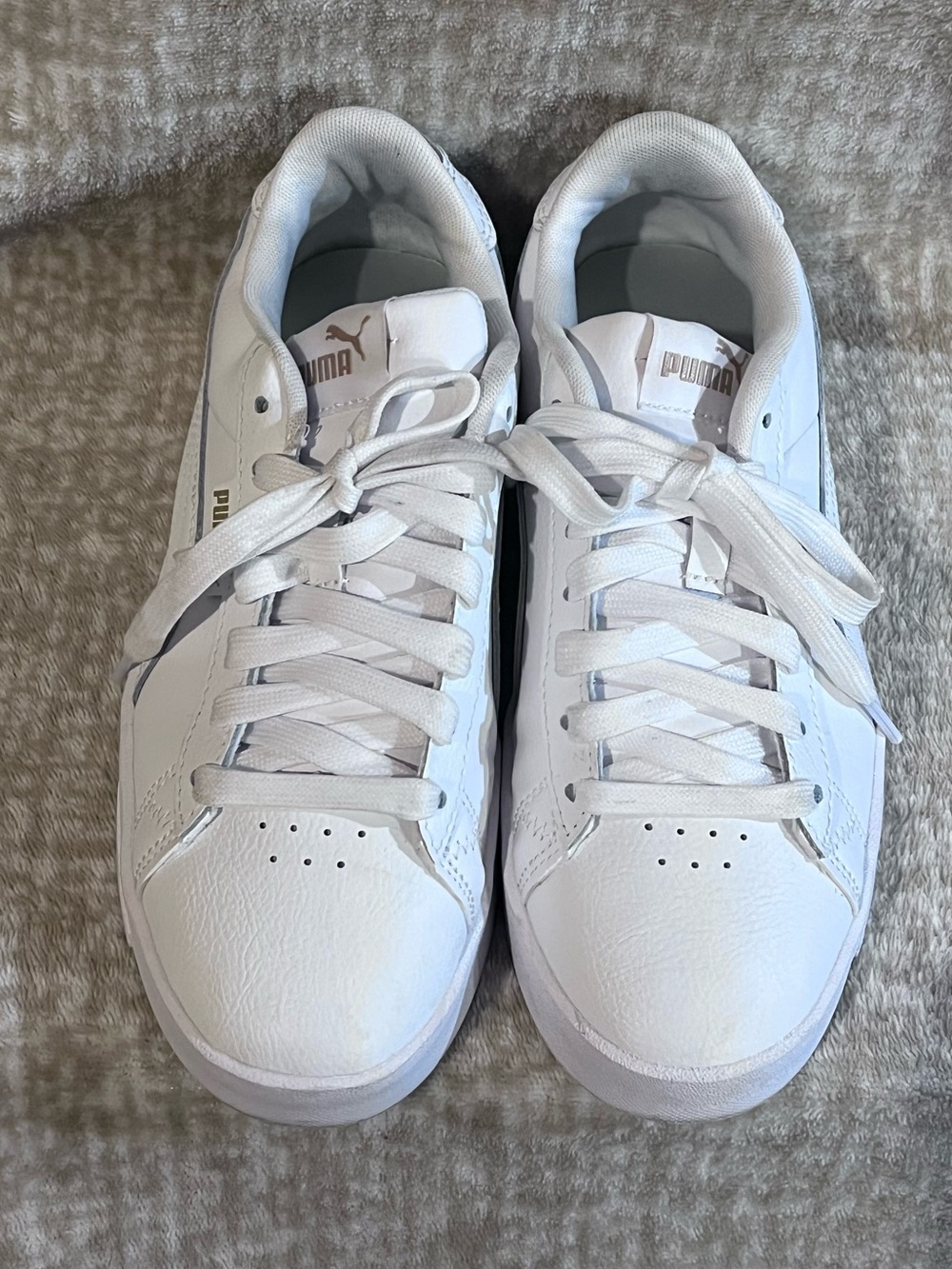 Puma Women's White Low-Top Court Sneakers Size 7